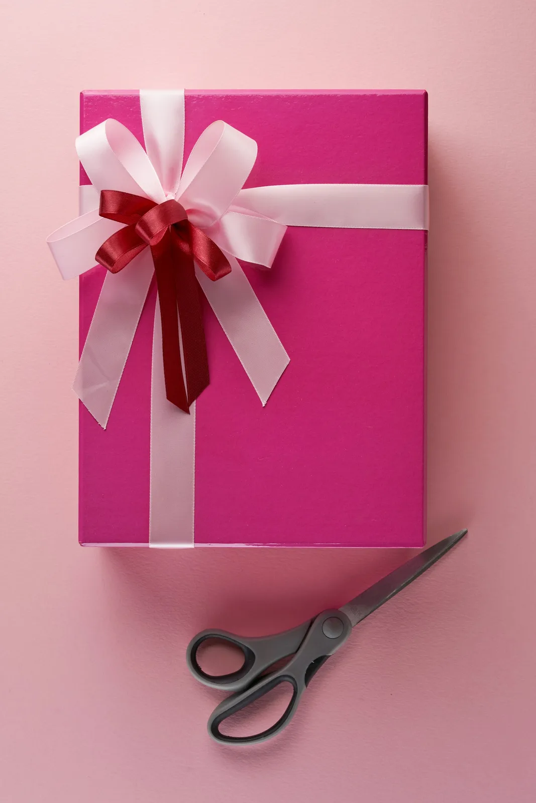 Gift placed beside an event place setting